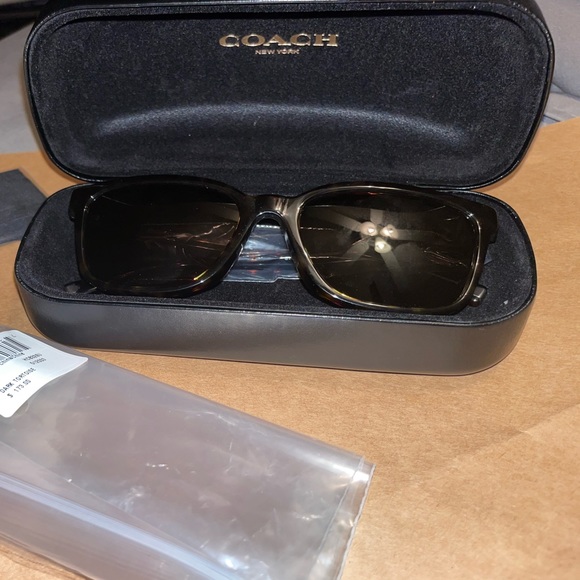 Coach Signature Workmark Square Sunglasses